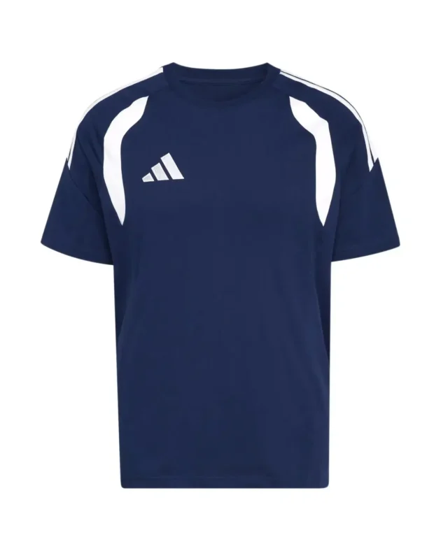 Tee-shirt HBCB adidas Tiro 26 marine, vue de face